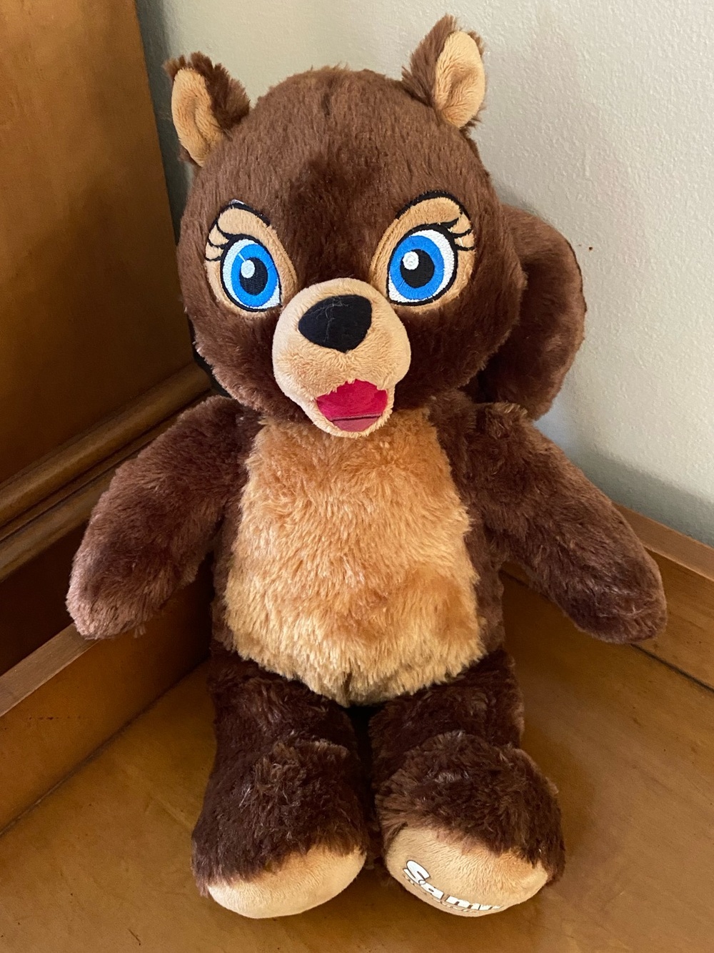 Sammy the Squirrel Plush Build a Bear toy stuffed animal Great Wolfe Lodge